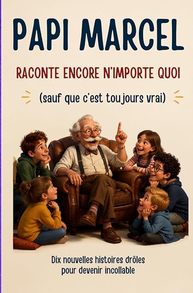 Couverture de PAPI MARCEL RACONTE ENCORE N’IMPORTE QUOI